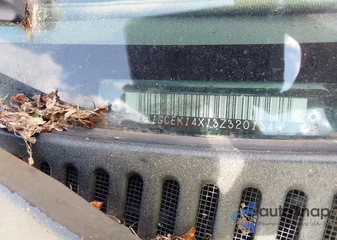 2003 Chevrolet Silverado 1500 Work Truck from USA, damaged, VIN 1GCEK14X13Z320134